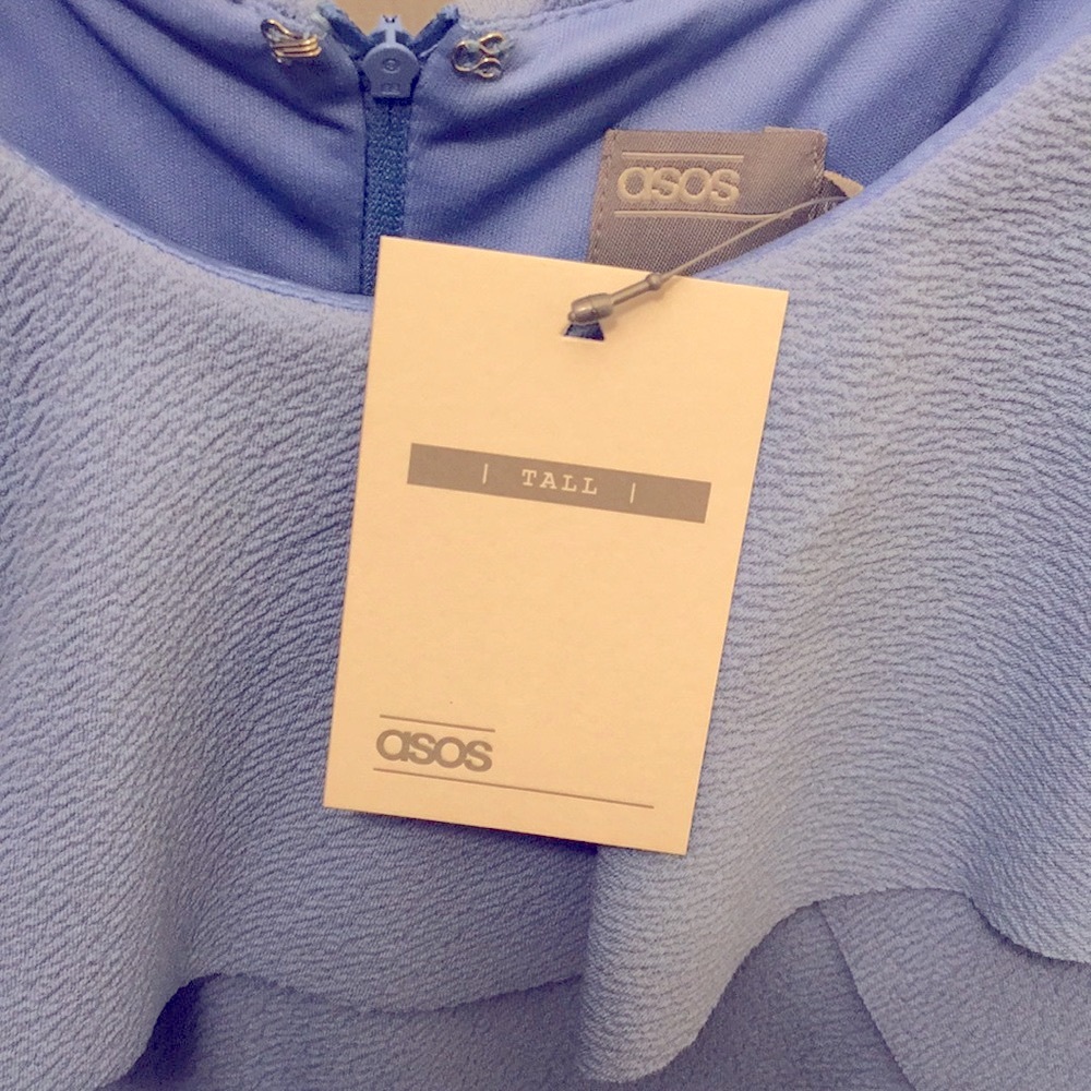 ASOS blue tall dress. - Picture 5 of 8